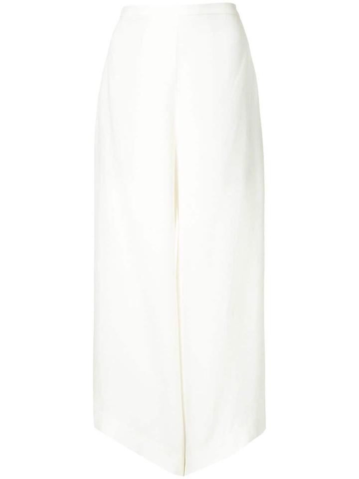 Ginger & Smart Junction Asymmetric Cropped Trousers - White