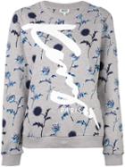 Kenzo 'kenzo Dandelion' Sweatshirt, Women's, Size: Small, Grey, Cotton