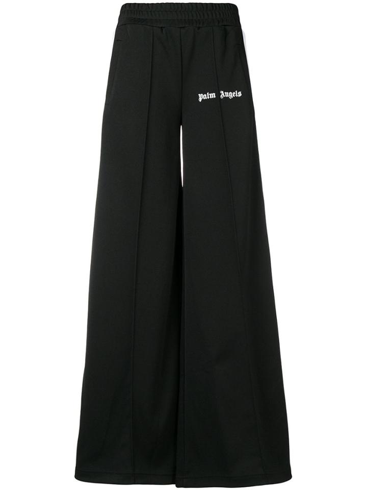 Palm Angels Wide Leg Joggers - Black