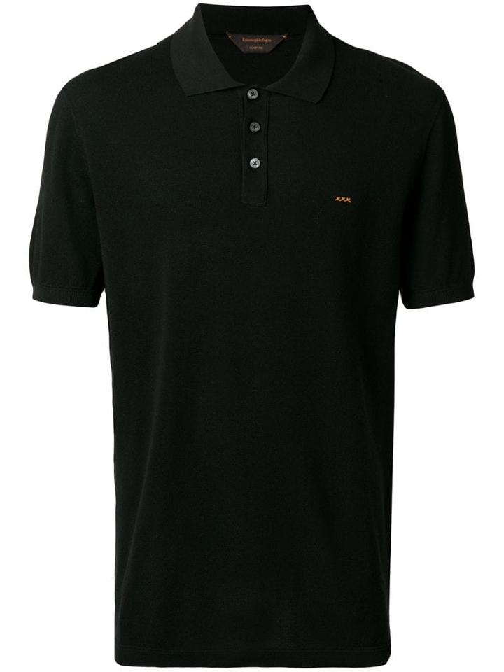Ermenegildo Zegna Xxx Xxx Polo Shirt - Black