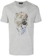 Alexander Mcqueen Skull Printed T-shirt - Grey