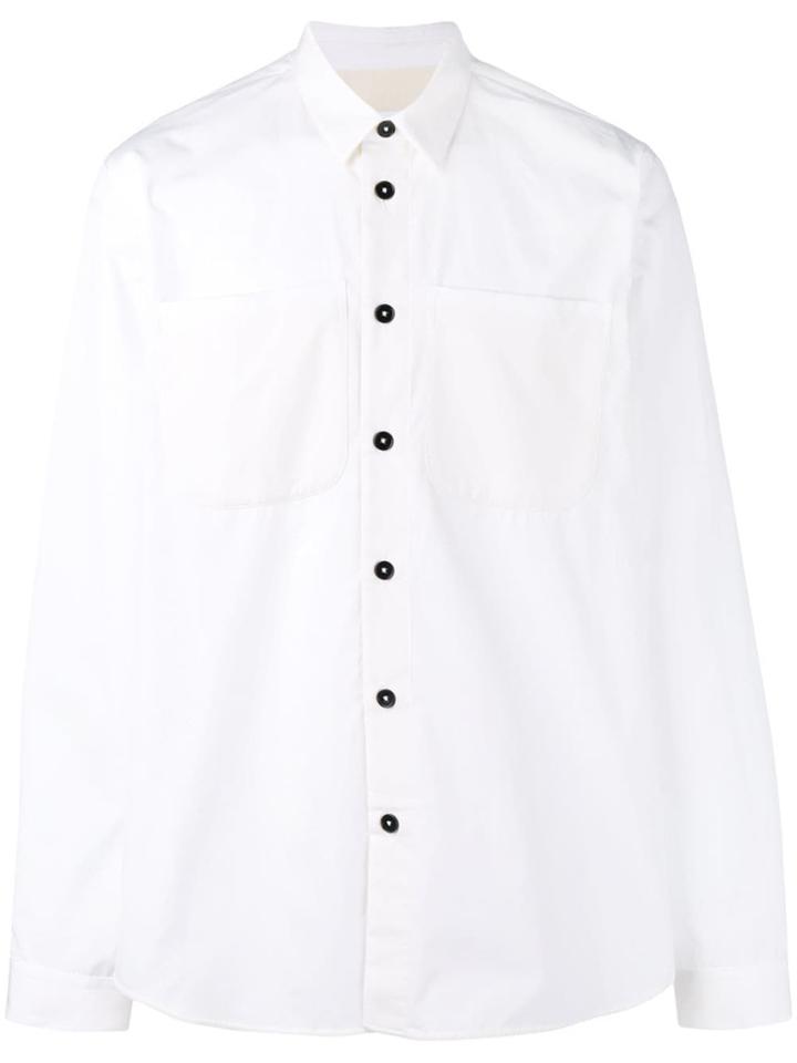 Jil Sander Patch Pocket Shirt - White
