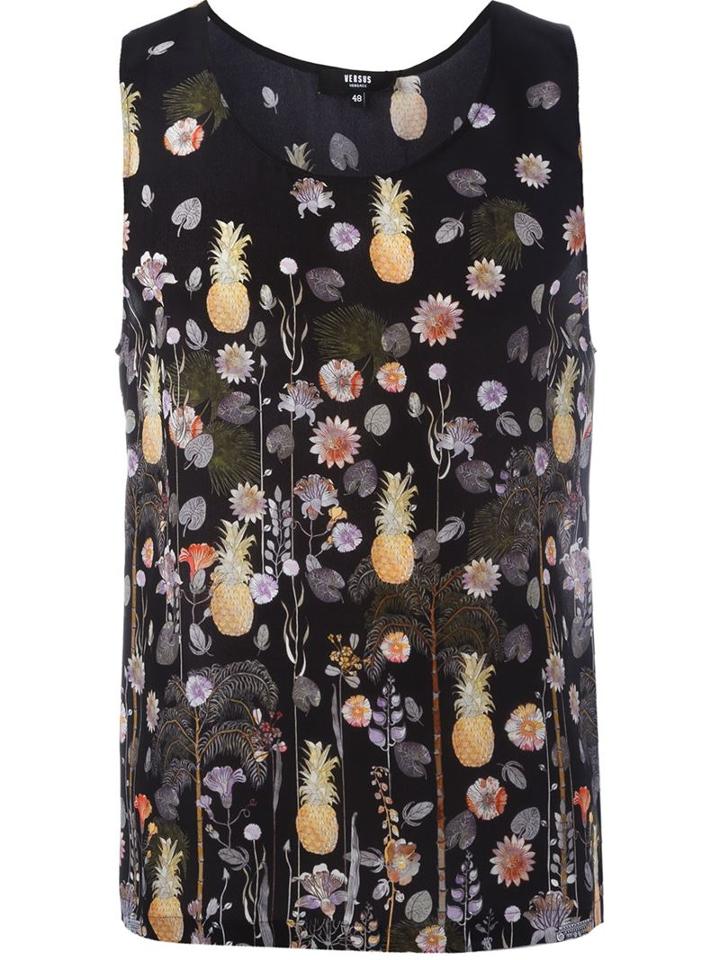Versus Floral Print Vest
