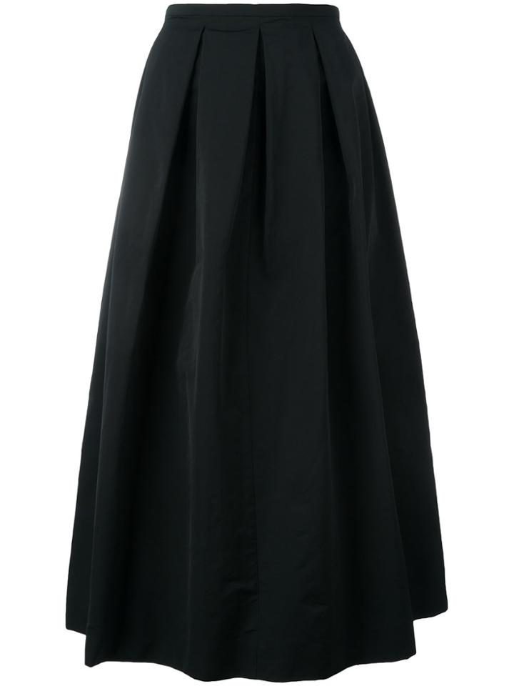 Rochas Pleated Skirt - Black