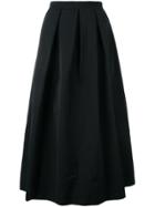 Rochas Pleated Skirt - Black