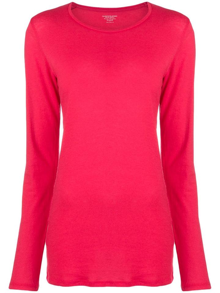 Majestic Filatures Long Sleeved Sweatshirt - Pink & Purple