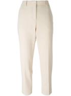 Theory Tapered Trousers - Nude & Neutrals
