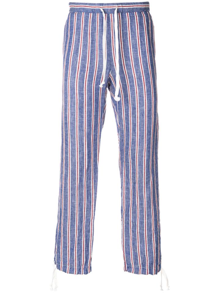 Ts(s) Drawstring Waist Trousers - Blue