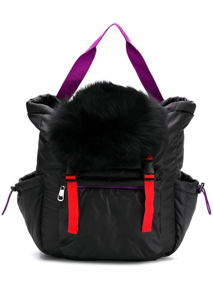 Tsumori Chisato Front Buckle Backpack - Black