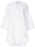 Romance Was Born Broderie Butterfly Shirt - White