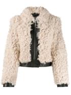 Tommy Hilfiger Shearling Short Jacket - Black
