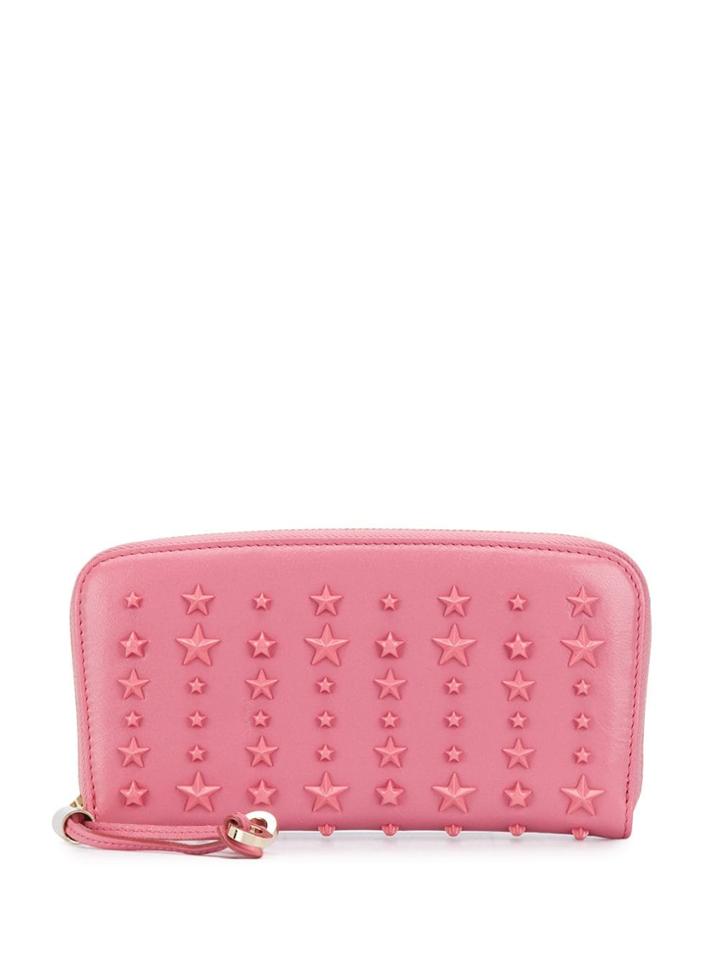 Jimmy Choo Filipa Zip-around Wallet - Pink