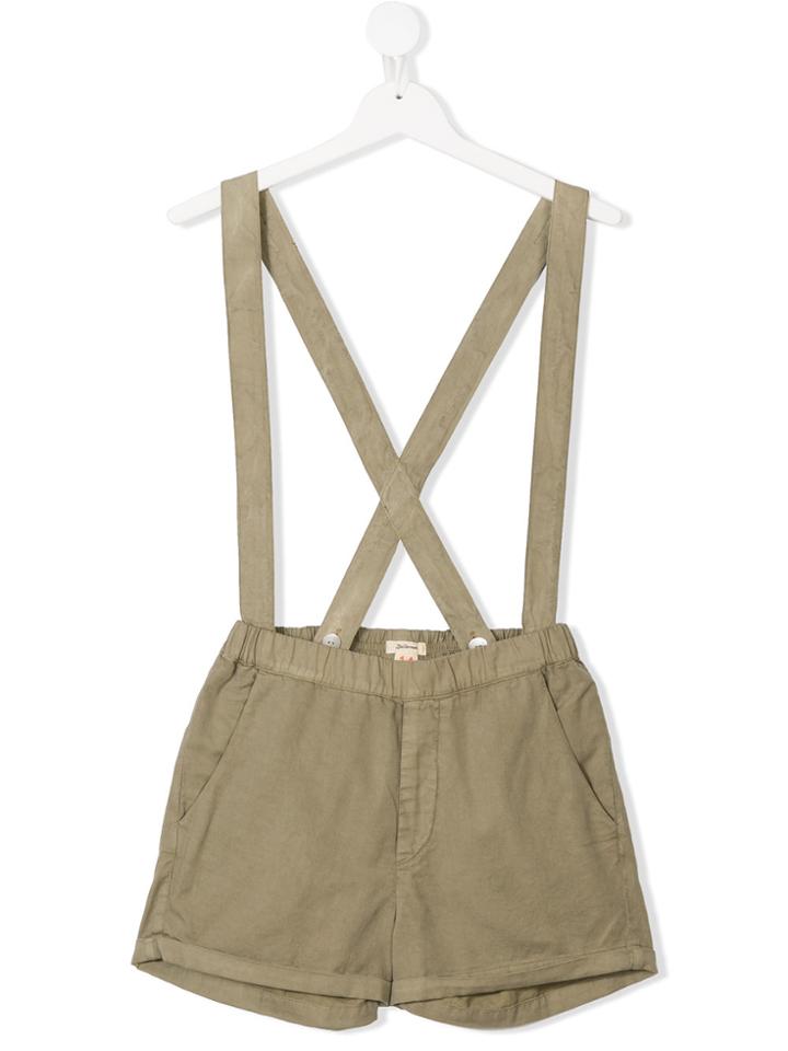 Bellerose Kids Elasticated Hem Playsuit - Nude & Neutrals