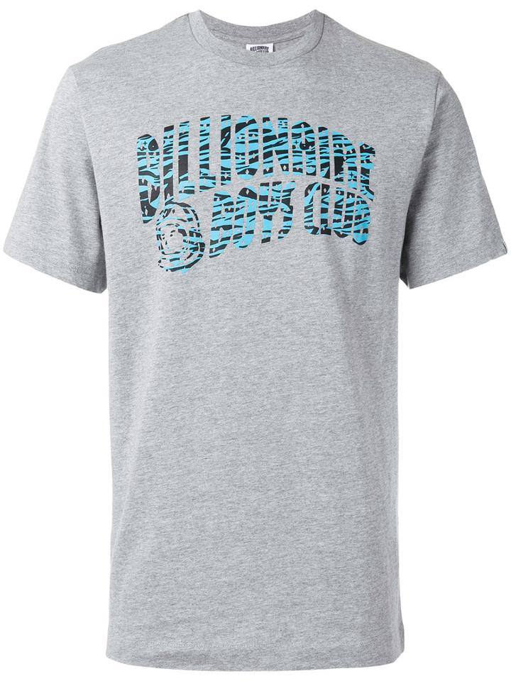Billionaire Boys Club Printed Logo T-shirt, Men's, Size: Medium, Grey, Cotton