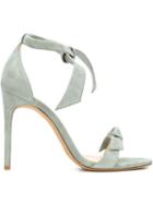Alexandre Birman Patty Sandals, Women's, Size: 41, Green, Suede/leather