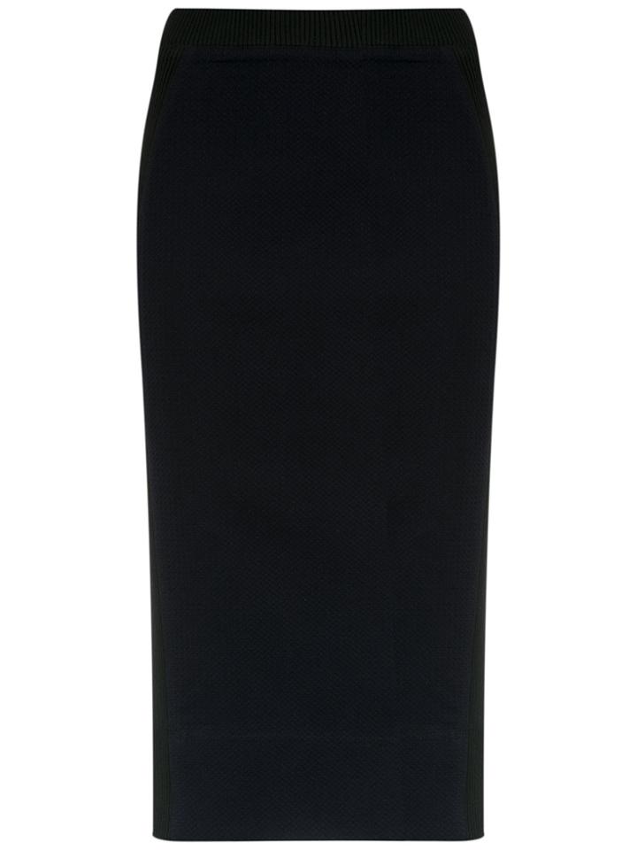 À La Garçonne Textured Midi Pencil Skirt - Unavailable