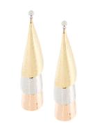 Jw Anderson Metallic Layered Earrings