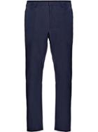 Prada Light Stretch Technical Fabric Trousers - Blue
