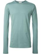 Marni Longsleeved T-shirt, Men's, Size: 46, Green, Cotton