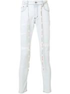 Represent Jeans With Shoestring Belt - Blue