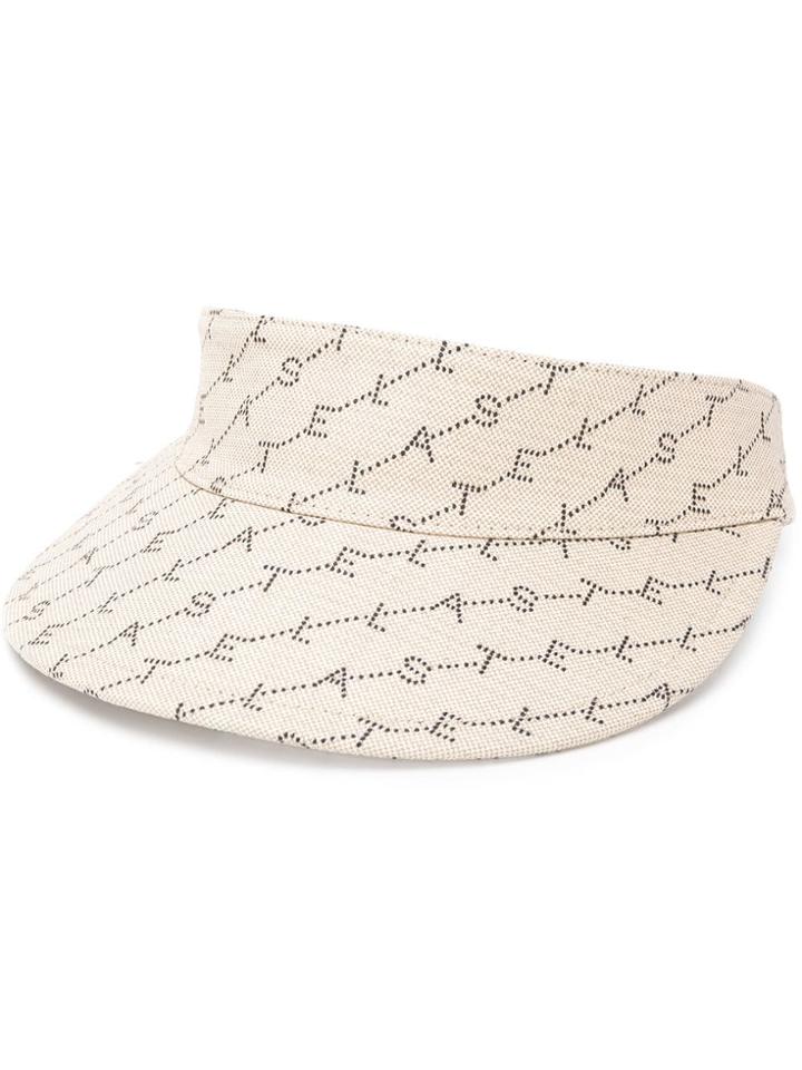 Stella Mccartney Monogram Visor - Neutrals