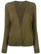Majestic Filatures V-neck Cardigan - Brown