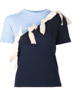 Jacquemus Tie Knot T-shirt, Women's, Size: 40, Blue, Cotton