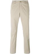 Lardini - Basic Xino Trousers - Men - Cotton/polyester/spandex/elastane - 56, Nude/neutrals, Cotton/polyester/spandex/elastane
