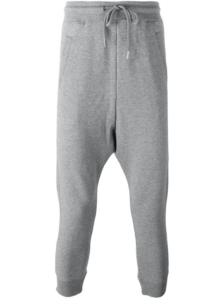 Diesel 'p-tam' Track Pants, Men's, Size: Large, Grey, Cotton/polyester