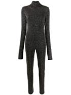 Styland Roll Neck Jumpsuit - Black