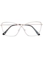 Tom Ford Eyewear Infinite Metal Glasses - Metallic