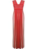 Reinaldo Lourenço Panelled Long Dress