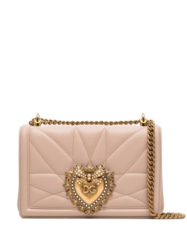Dolce & Gabbana Mini Leather Cross Body Bag - Pink