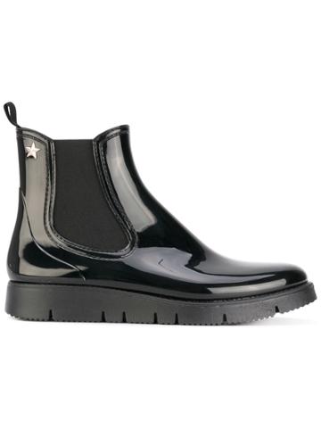 Red Valentino High Shine Boots - Black