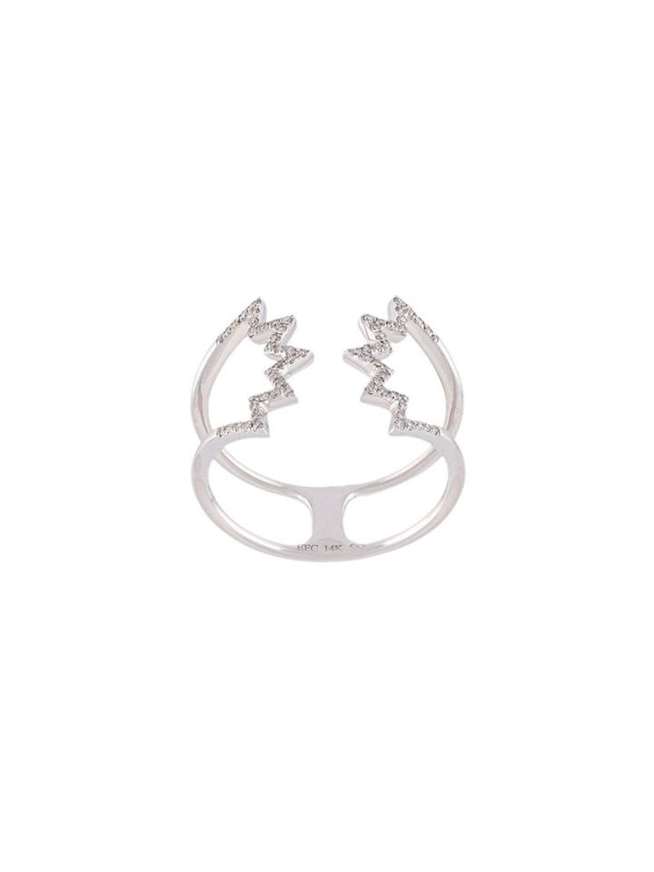 Ef Collection Open Electric Zig-zag Ring
