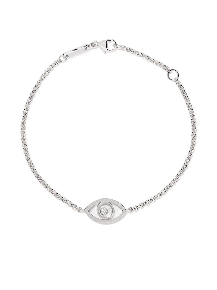 Chopard 18kt White Gold Good Luck Charms Diamond Bracelet -