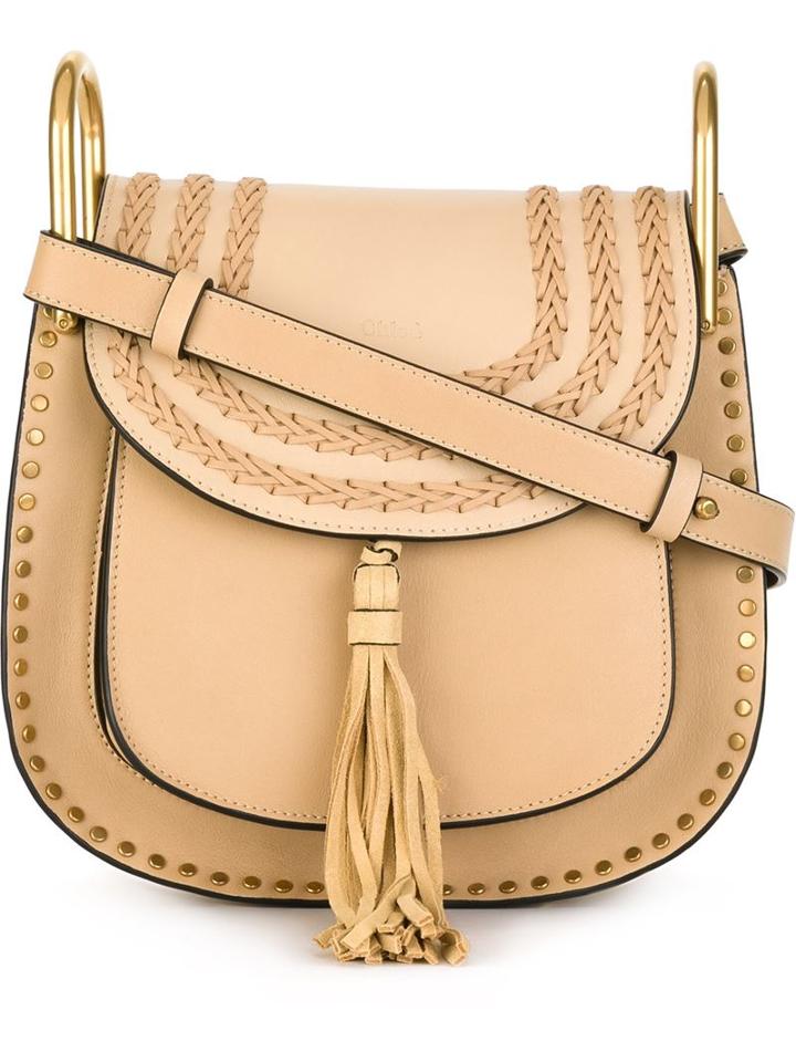 Chloé Small 'hudson' Crossbody Bag, Women's, Nude/neutrals