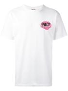 Obey 'mind Control' T-shirt, Men's, Size: Large, White, Cotton