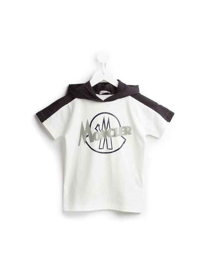 Moncler Kids Hooded T-shirt