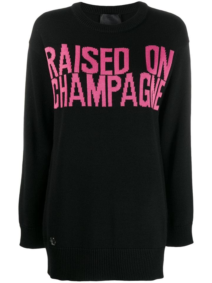 Philipp Plein Statement Jumper - Black