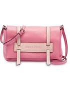 Miu Miu Grace Lux Leather Shoulder Bag - Pink