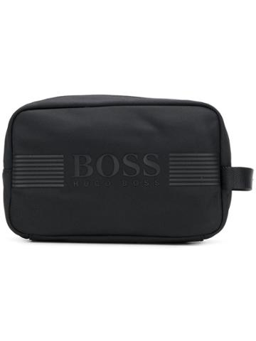 Boss Hugo Boss Logo Wash Bag - Black