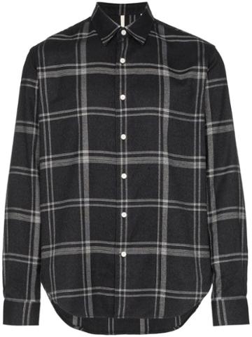 Sunflower Checked Shirt - Black