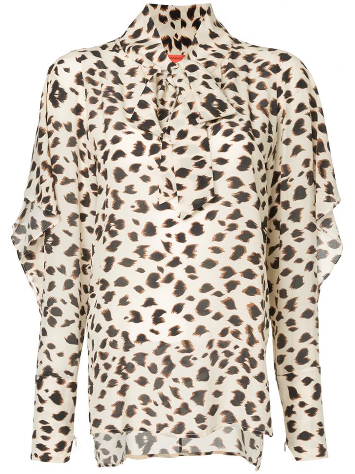 Manning Cartell Cheetah Blouse - Brown