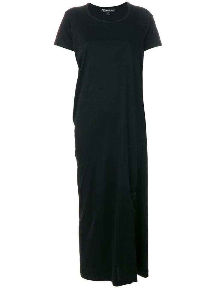 Y-3 Long Length T-shirt Dress - Black