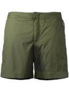 Orlebar Brown Mid Length Swim Shorts, Men's, Size: 36, Green, Polyamide/spandex/elastane/polyester