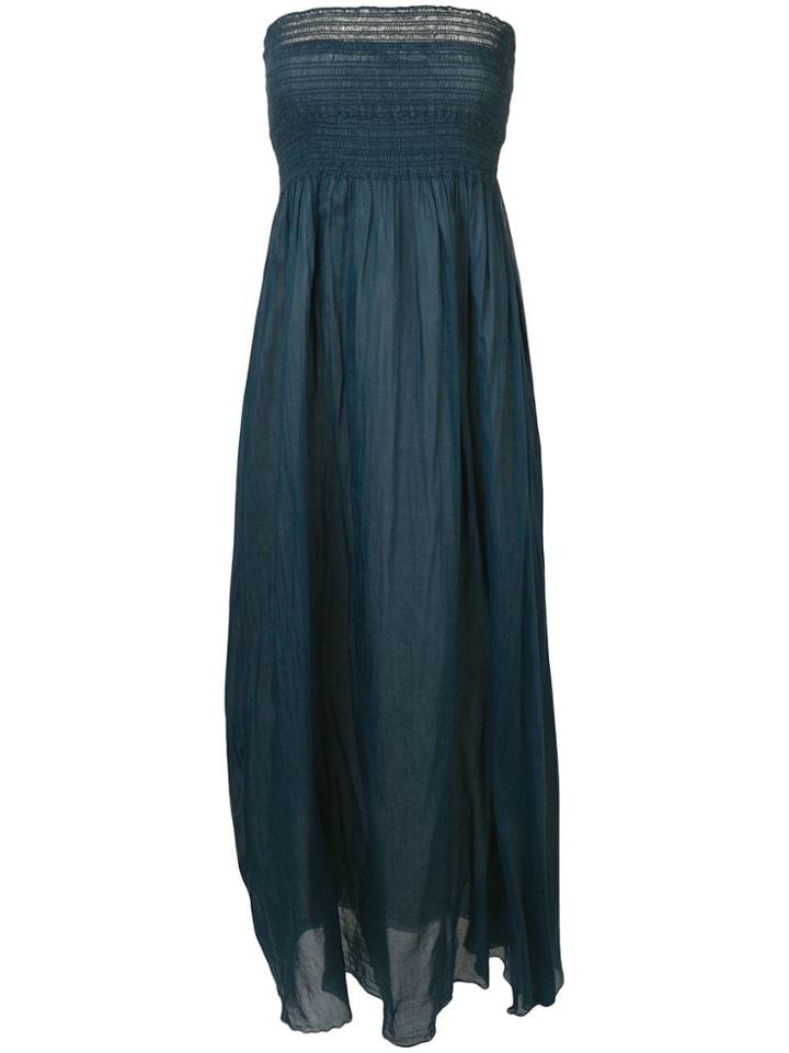 Forte Forte Strapless Dress - Blue