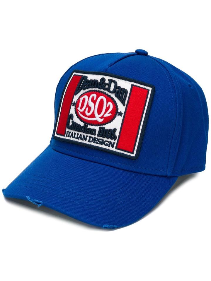 Dsquared2 Patch Cap - Blue