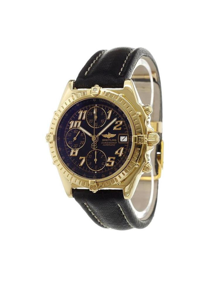 Breitling 'chronomat' Analog Watch, Adult Unisex, Yellow