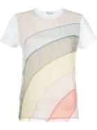 Red Valentino Tulle Rainbow T-shirt